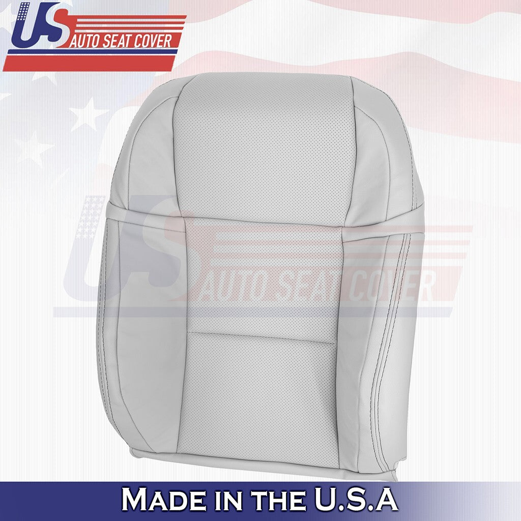 2013 to 2020 Fits Lexus GS350 F Sport Driver Top Leather Seat Cover Lt Gray