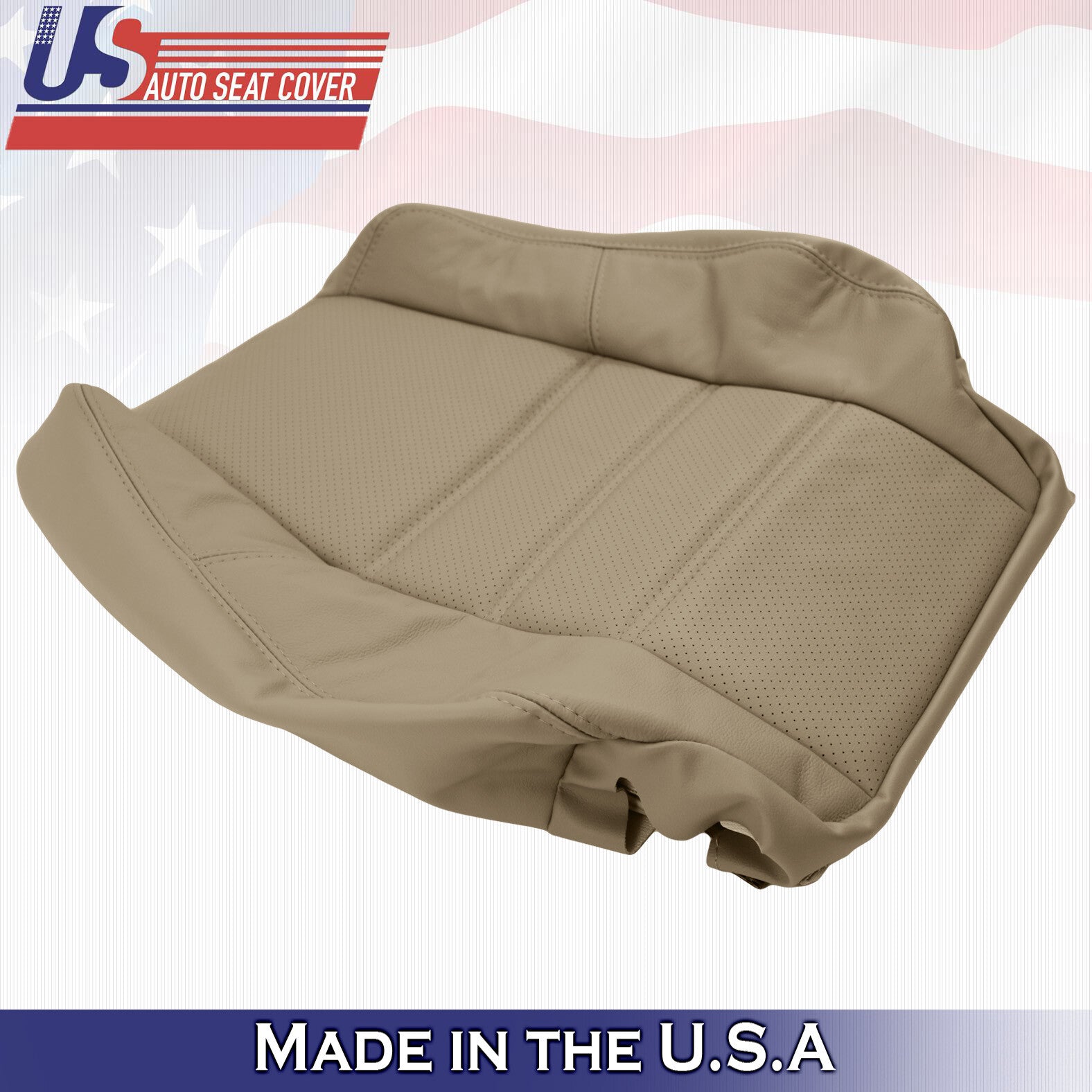 Upper Top Perforated Leather Seat Cover For Nissan Pathfinder 2001 to 2004