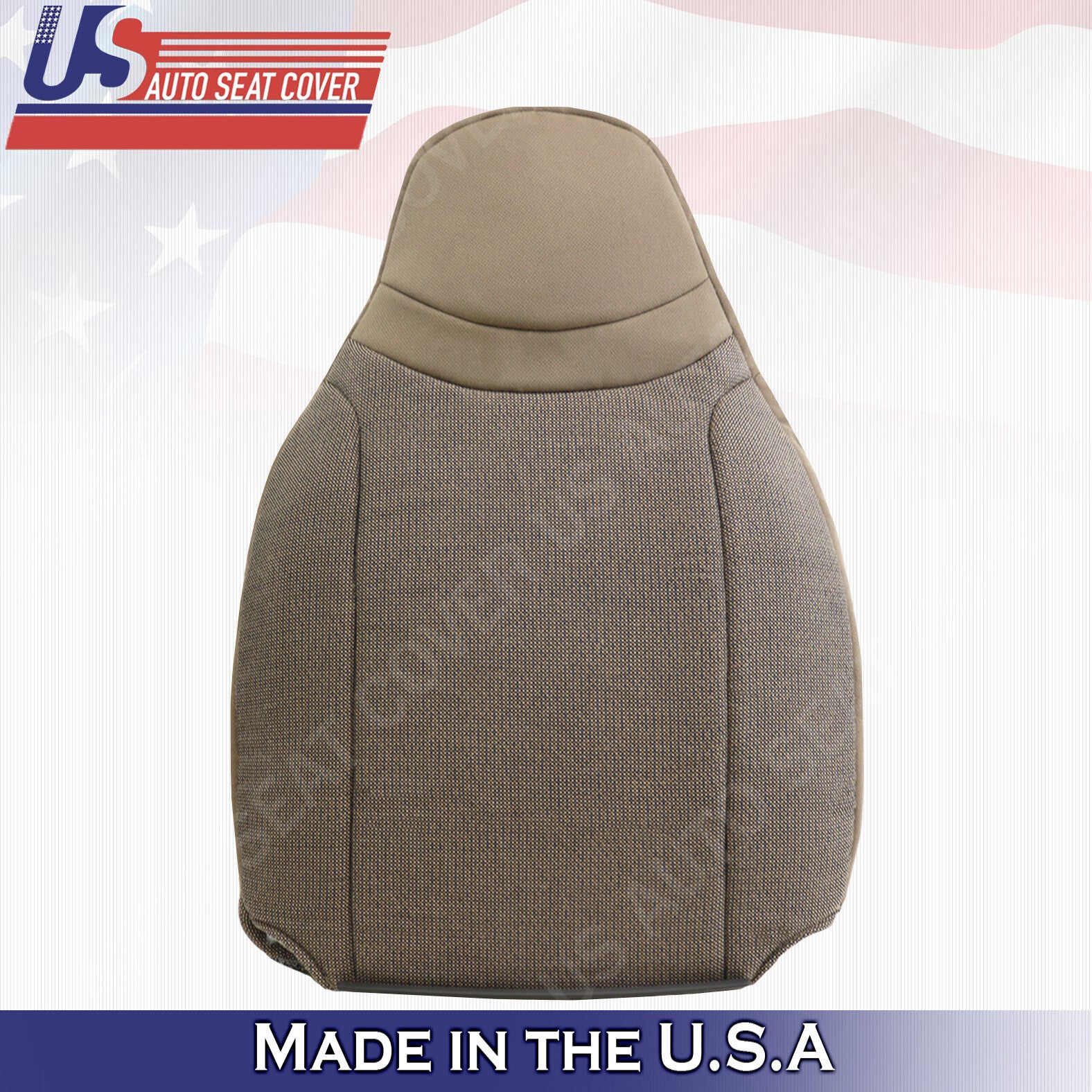 For 2000- 2002 Ford Ranger XL XLT Sport-Top Cloth Tan Seat Cover fits 1993-1999