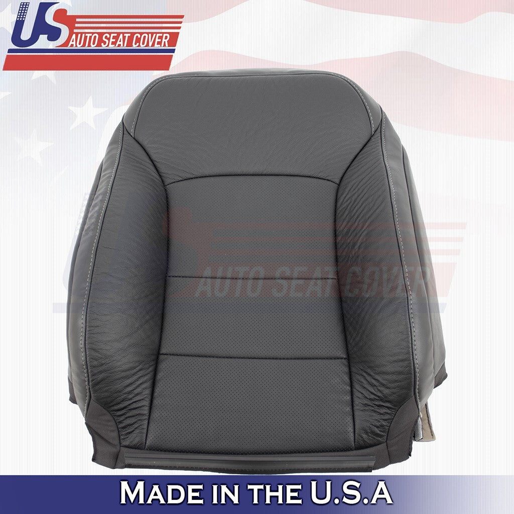 2016 2017 2018 2019 2020 Fits Chevy Malibu Driver Top Leather Seat Cover Black