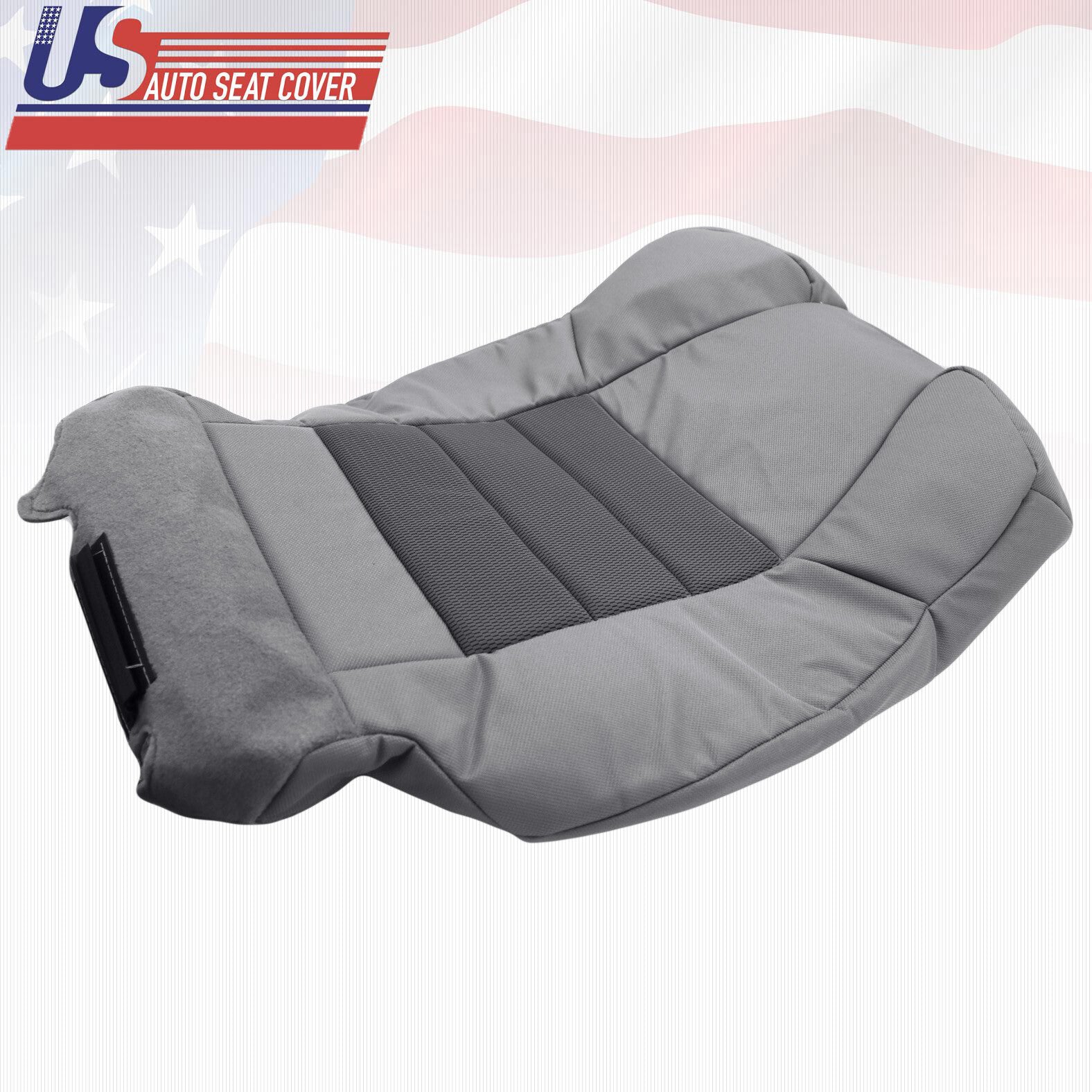 2003-2007 Ford F250 XLT Super-Cab X-Cab-Driver Side top Cloth Seat Cover Gray