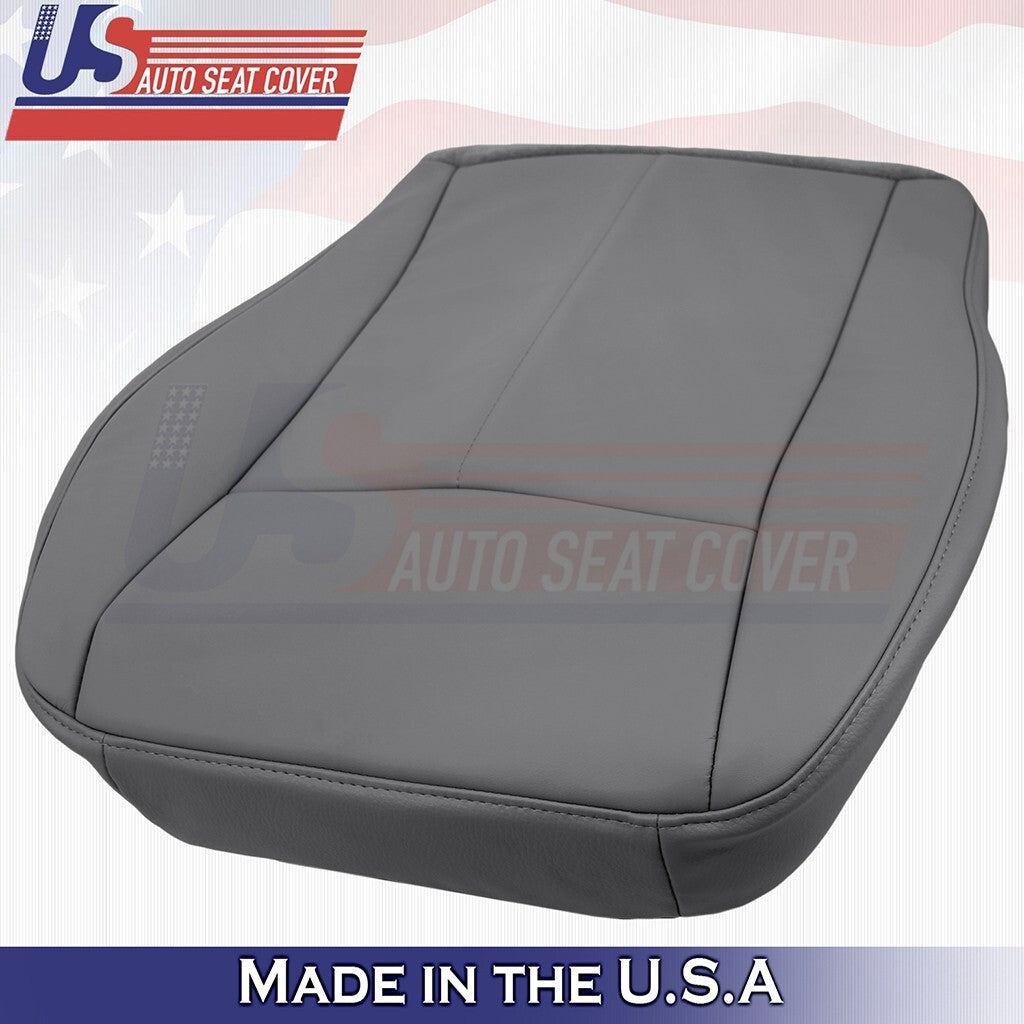 2005-2010 Fits Chrysler 300C Limited Driver Passenger BottomsLeather Cover Gray