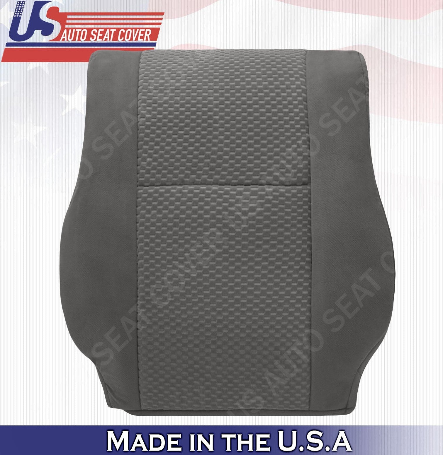 2013 For Toyota Tundra Grade SR5 Driver Side Top Cloth Seat Cover Gray
