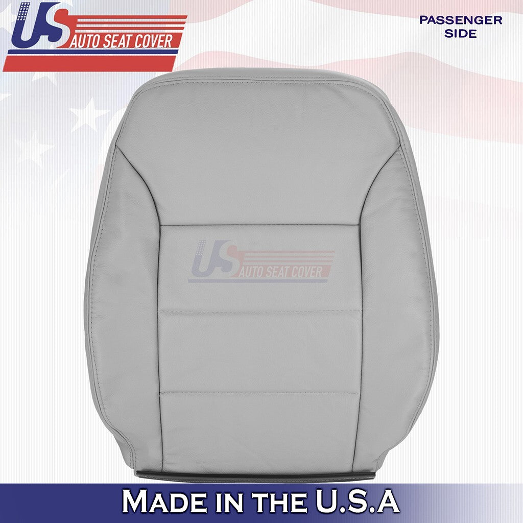1999 to 2004 For Volkswagen Jetta Passenger Bottom & Top Leather Cover Gray