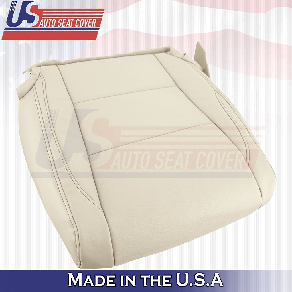 2014 2015 2016 2017 Fits Toyota Highlander Passenger Bottom Leather Cover Tan