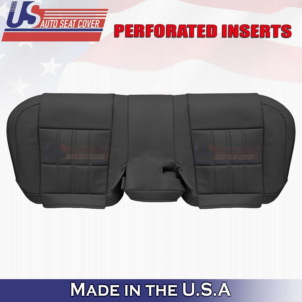 2016 2017 2018 Fits Lexus ES300H Rear Bench Bottom Leather Seat Cover Black