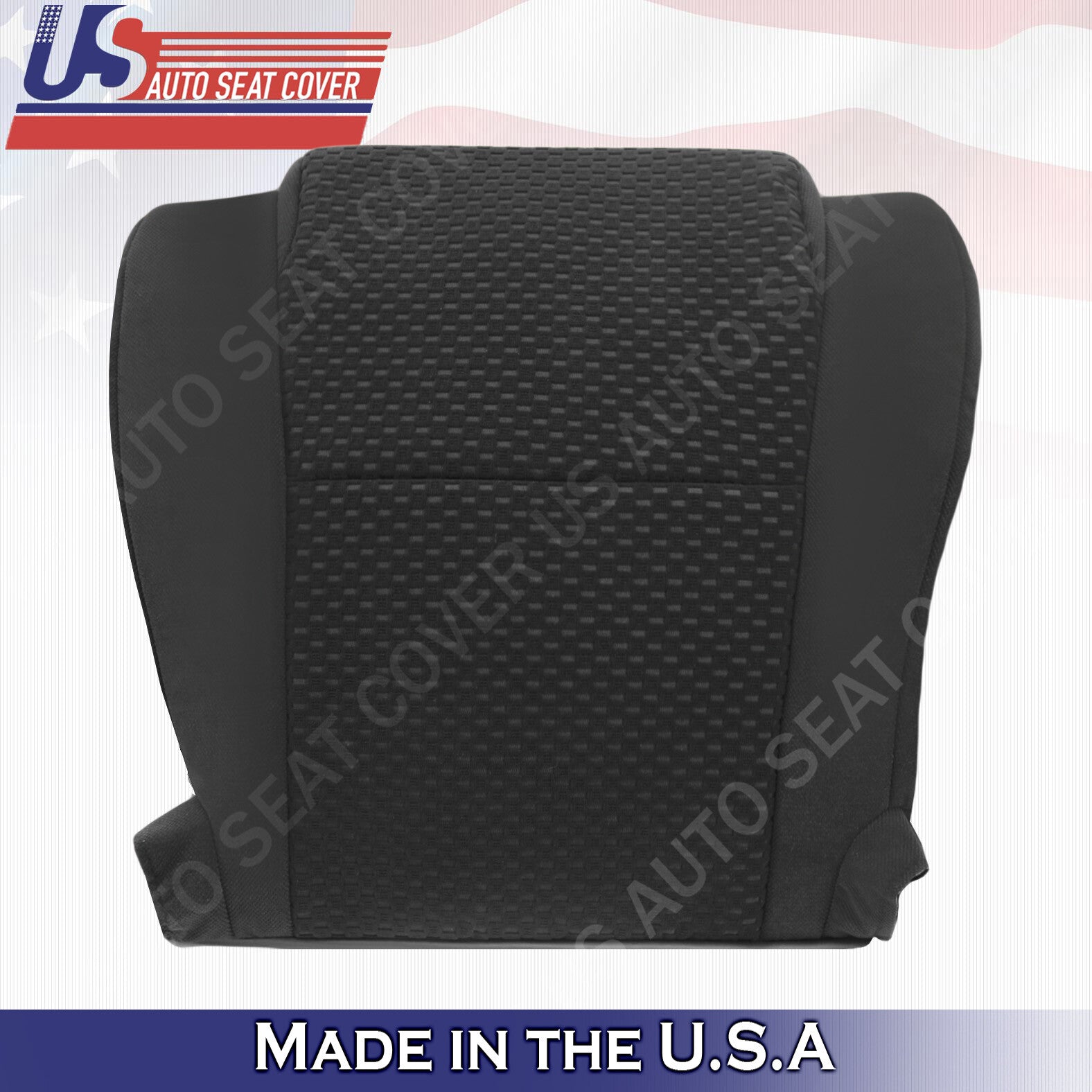 For 2007-2011 Toyota Tundra BOTTOMS Cloth seat Cover Black W/ MANUAL CONTROLS