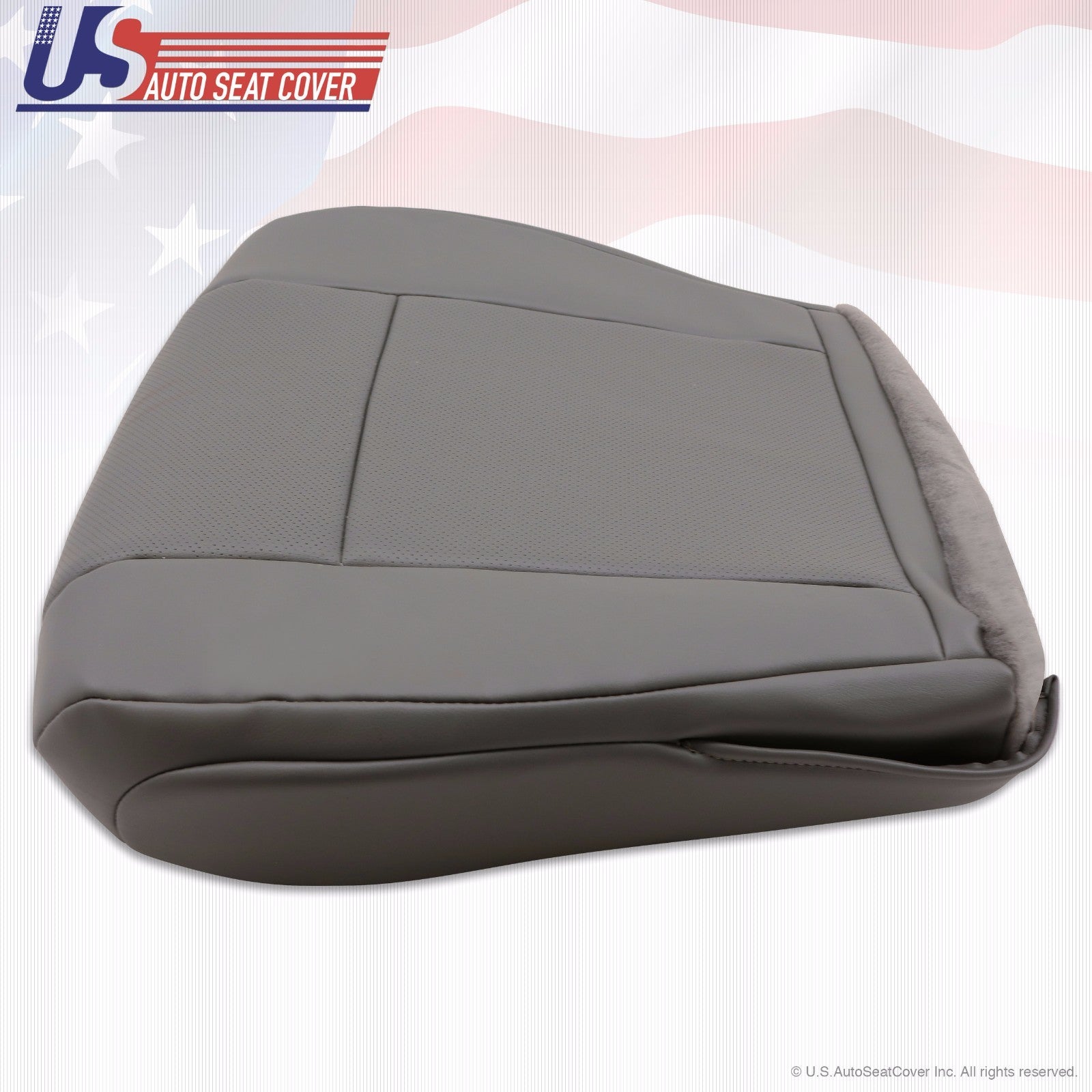 2011 Ford E150 E250 E350 E450 Van Passenger Bottom Perforated Vinyl Cover Gray