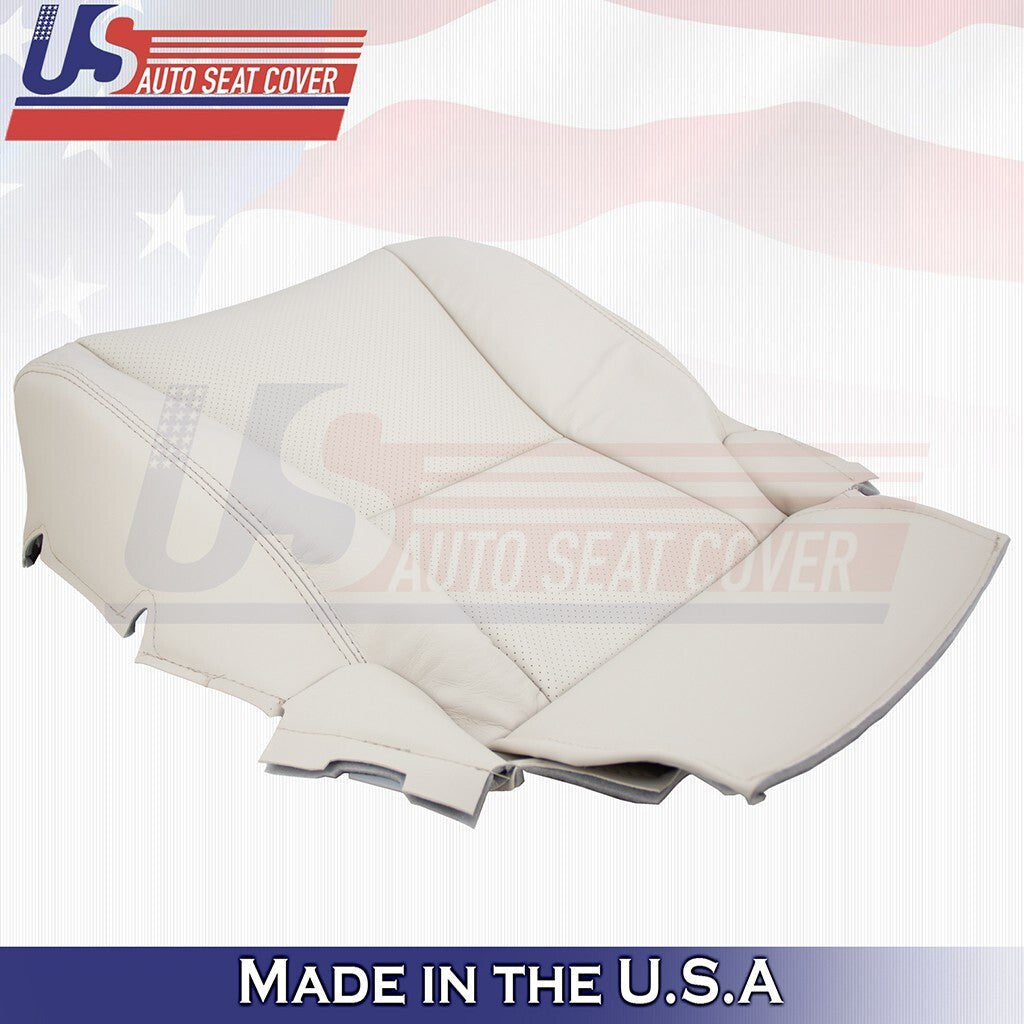 2007 to 2012 Fits Lexus LS600h Passenger Bottom &Top Leather Cover Alabaster