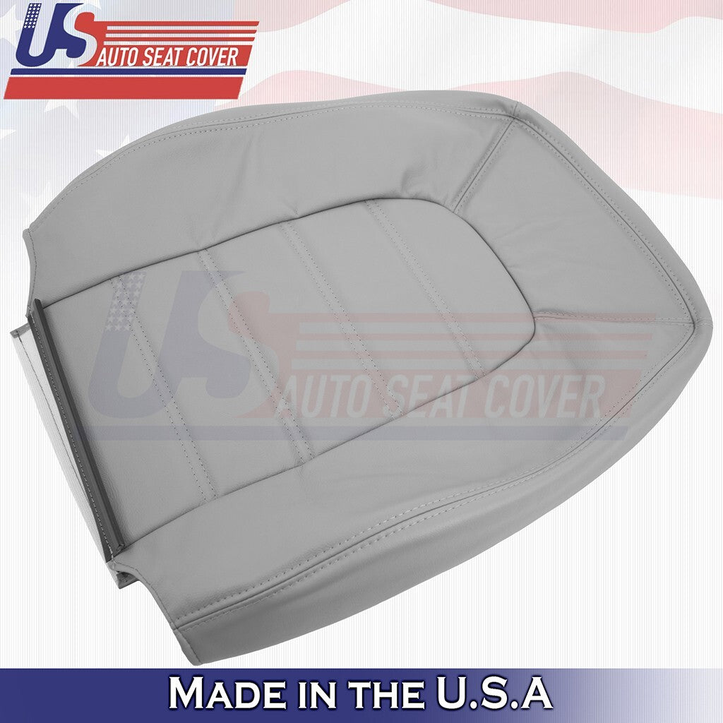 2002-2005 For Ford Explorer XLT Driver Passenger Top & Bottom Leather Cover Gray