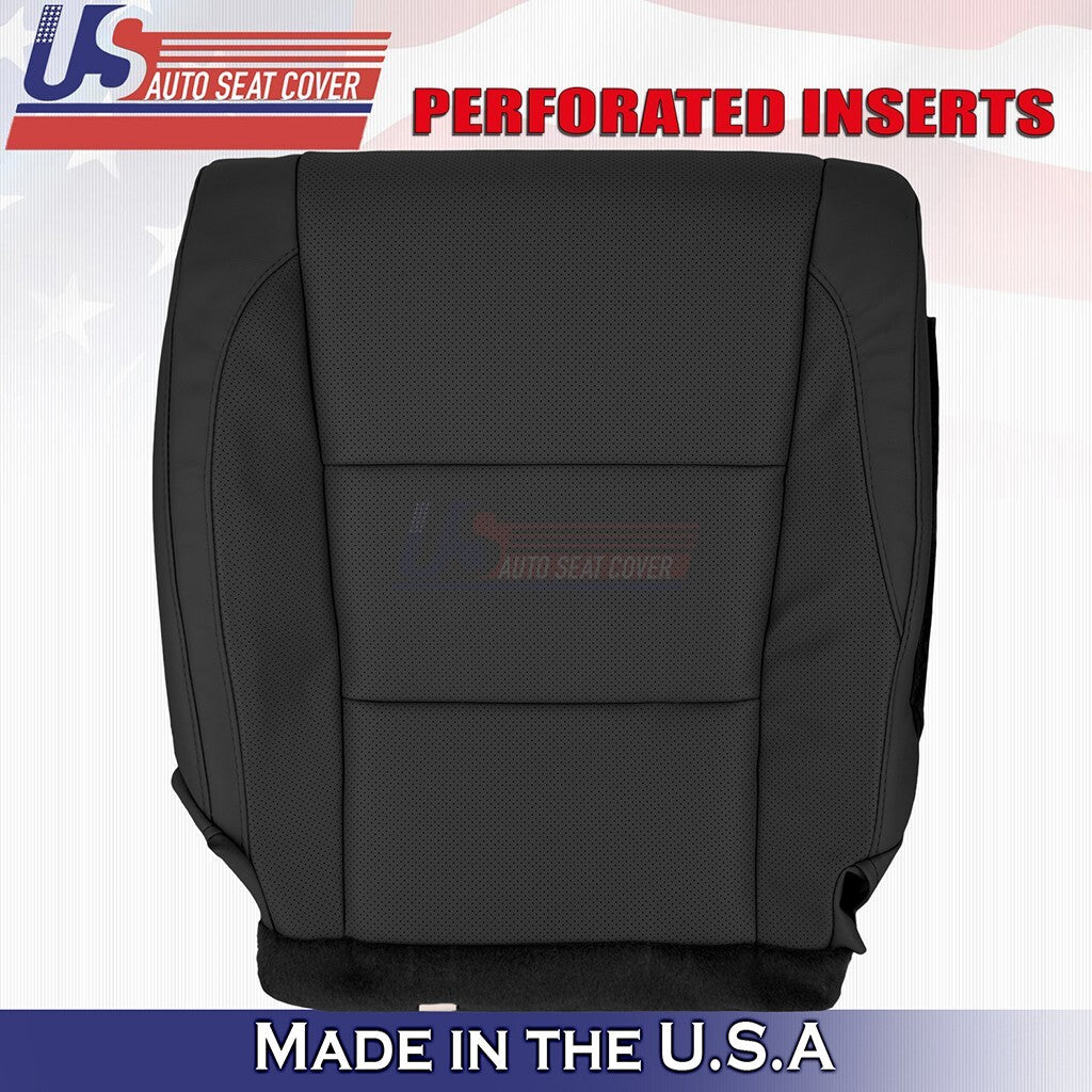 2014 to 2019 For Toyota Highlander Driver Bottom Leather w/Perforated Cover BLK