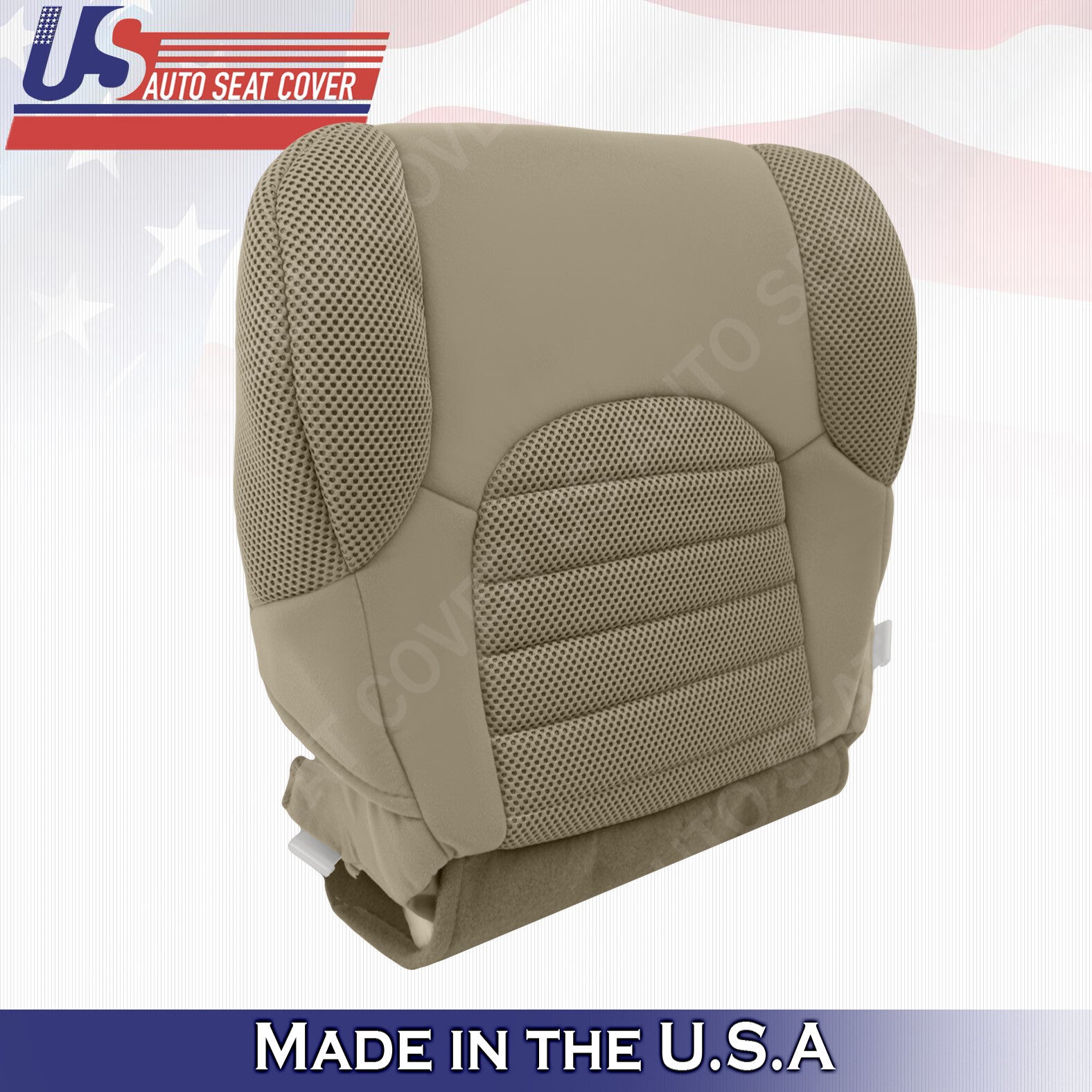 Bottoms Cloth Tan Seat Cover Replacement For 2007 to 2015 Nissan Pathfinder
