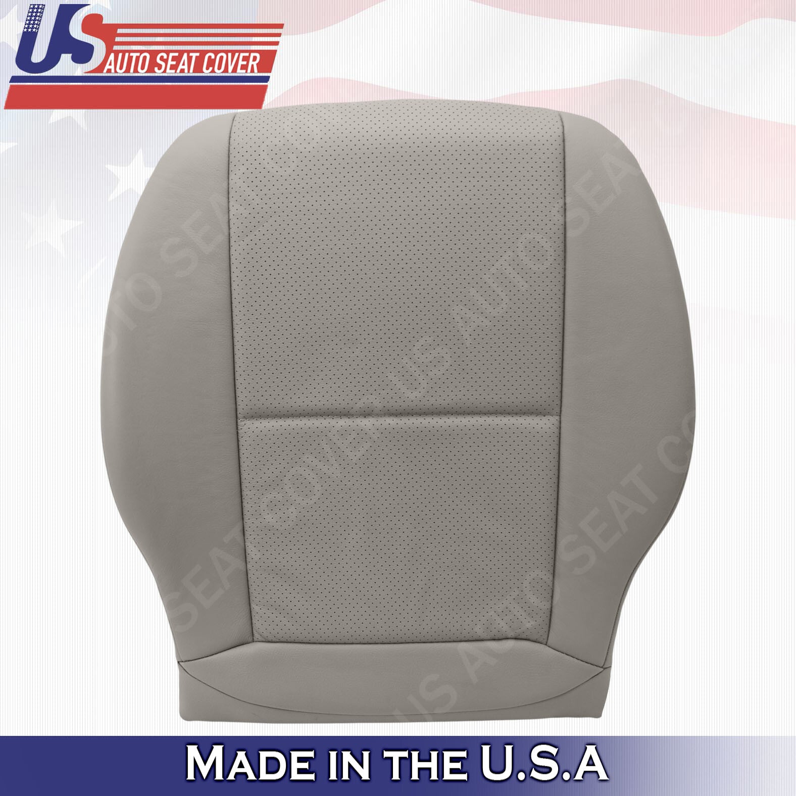 2008 to 2014 For Mercedes Benz C250 C300 C350 Passenger Bottom Seat Cover GRAY