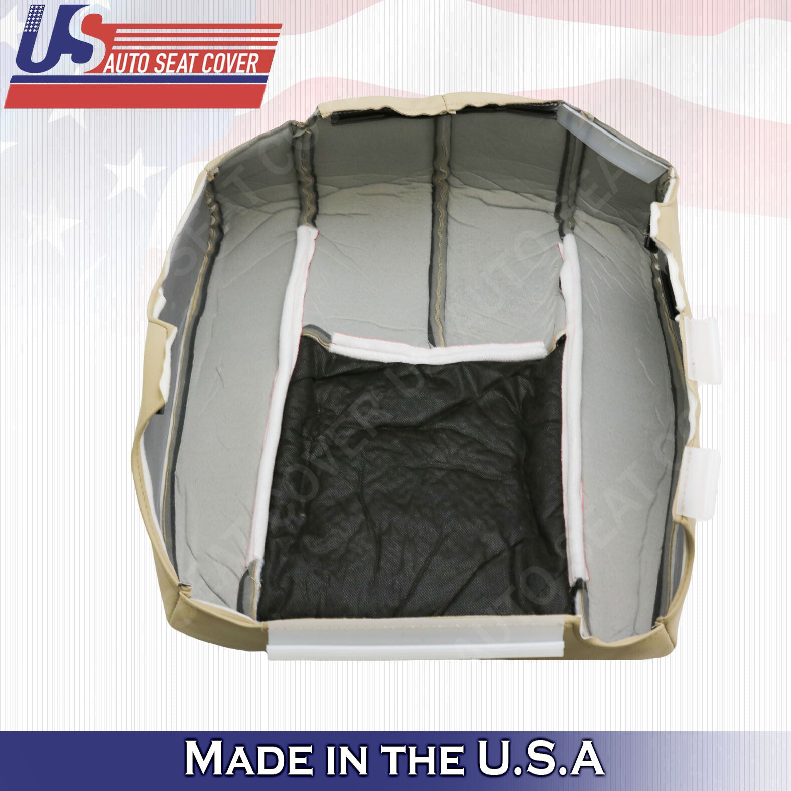 2010 2011 Cadillac STS Base Driver Bottom Perforated Cover Light Cashmere Tan