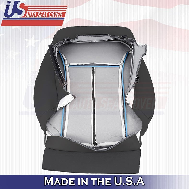 2007 to 2012 For Mercedes GL350 GL450 Passenger Top & Bottom Leather Covers BLK