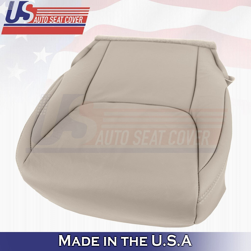 2004 to 2010 Fits Toyota Sienna Driver Bottom Leather Seat Cover Tan