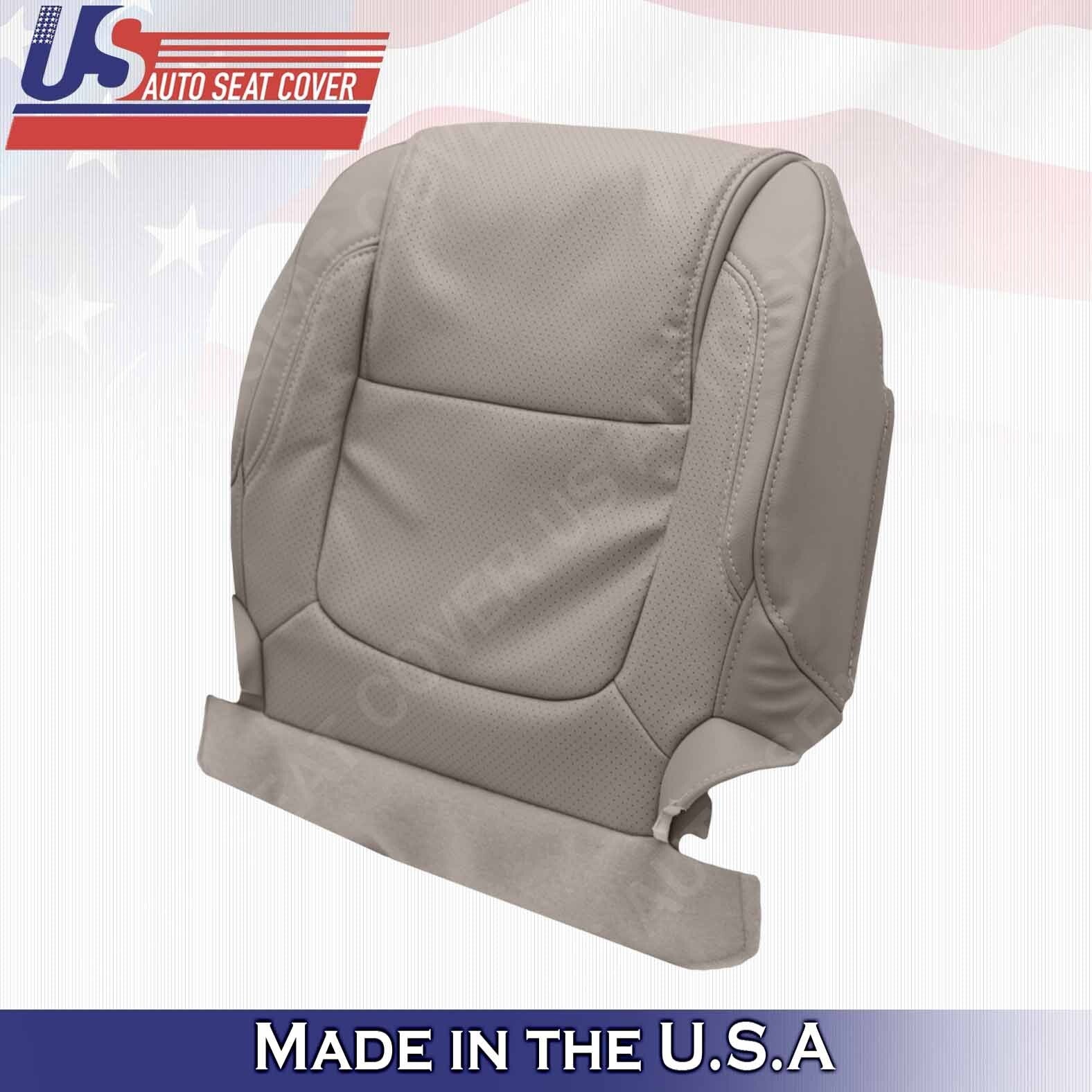 2011-2015 Fits Ford Explorer Driver & Passenger Bottoms Leather Covers Gray