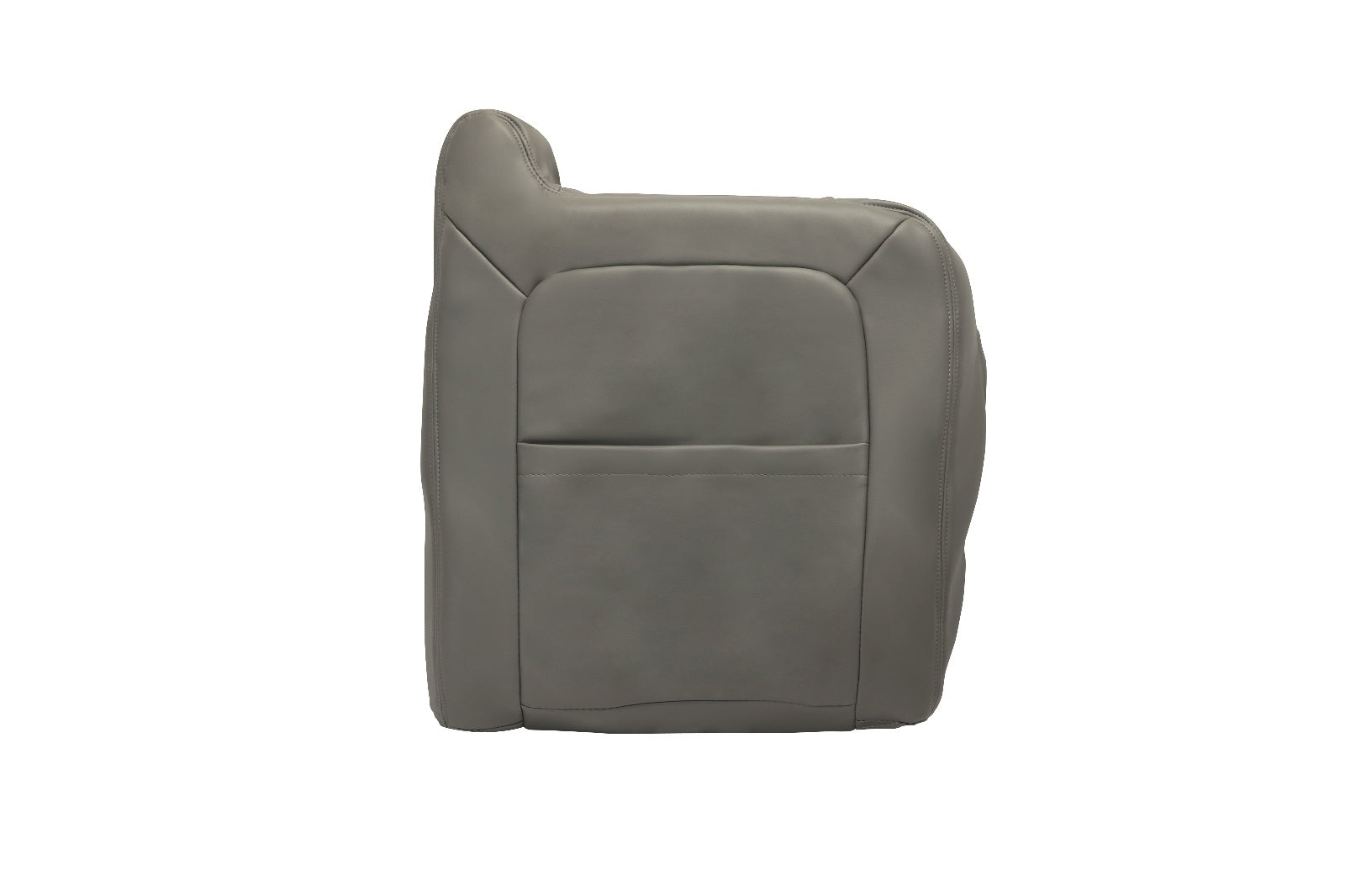 2003 - 06 Chevy Tahoe Diver Bottom and Top LEAN BACK Leather Seat Cover Gray 922