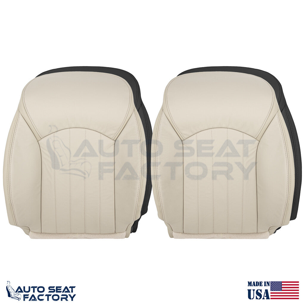 Replacement 2014 - 2017 Fits Infiniti QX50 LEFT & RIGHT Top Leather Seat Covers