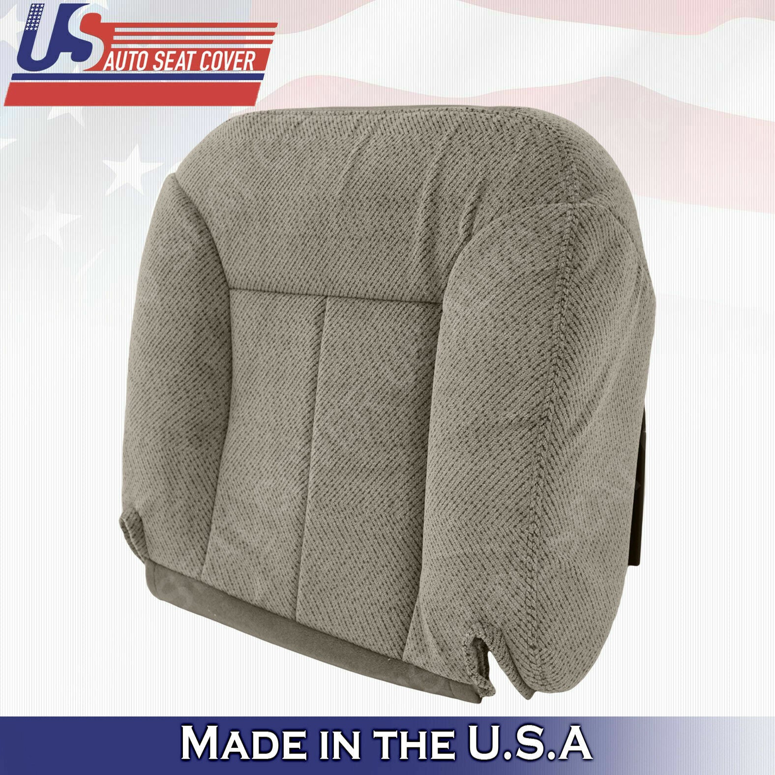 1995 to 1999 For Chevy Silverado Passenger side Bottom Cloth Seat Cover in Tan