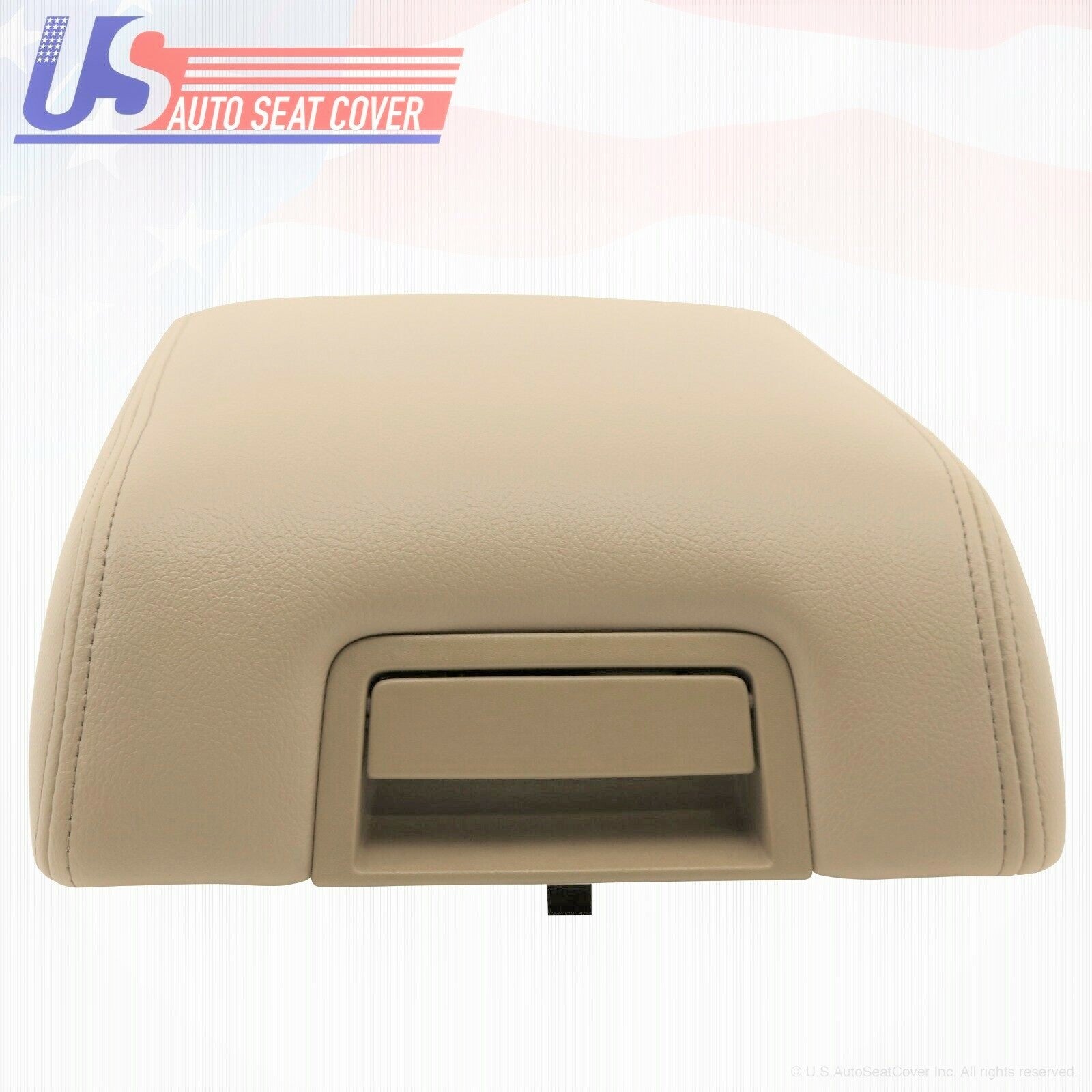 2004 F-150 Lariat Armrest Console Vinyl Replacement Cover Very Light Tan