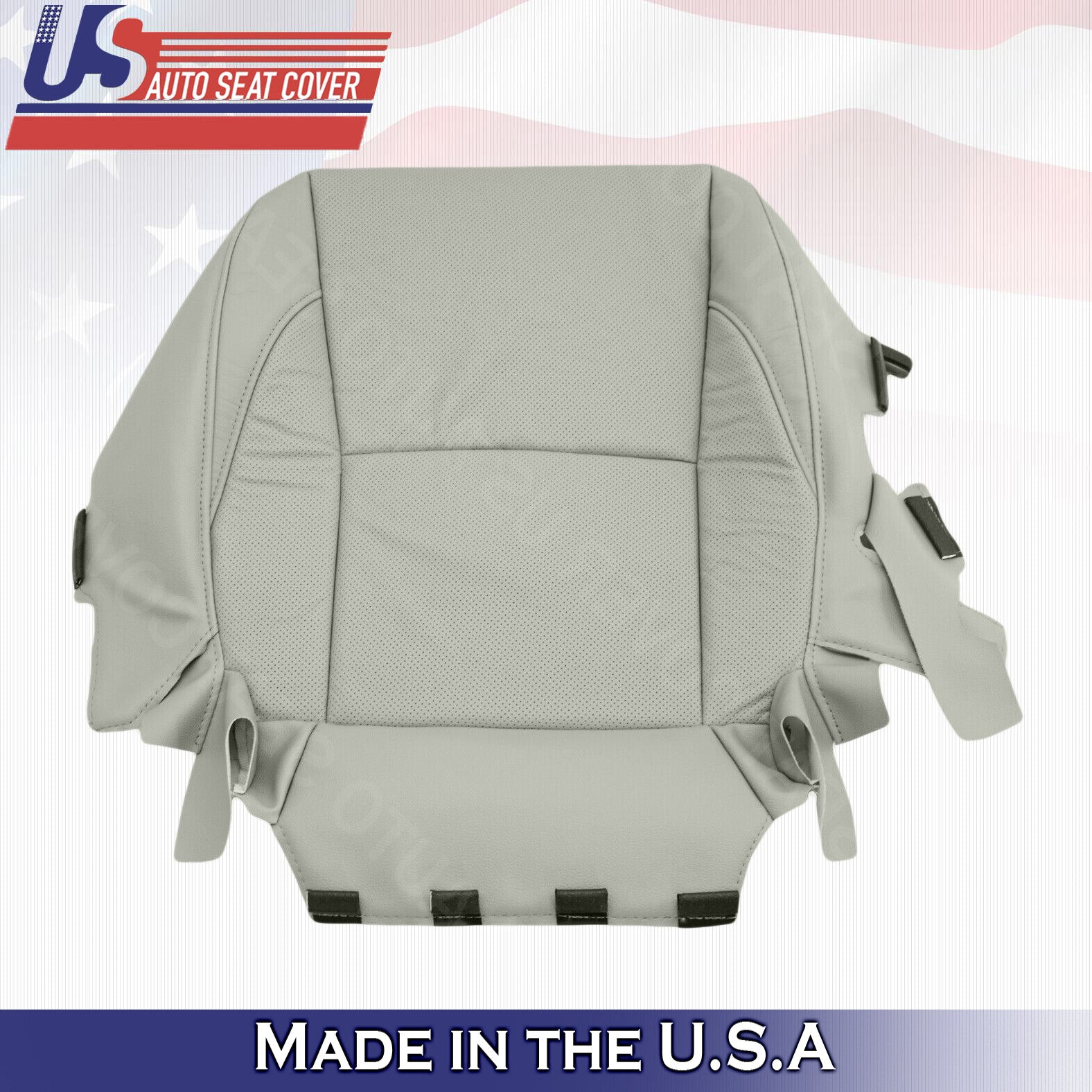2010 2011 2012 For Lexus ES350 Passenger Side Bottom Leather Seat Cover Gray