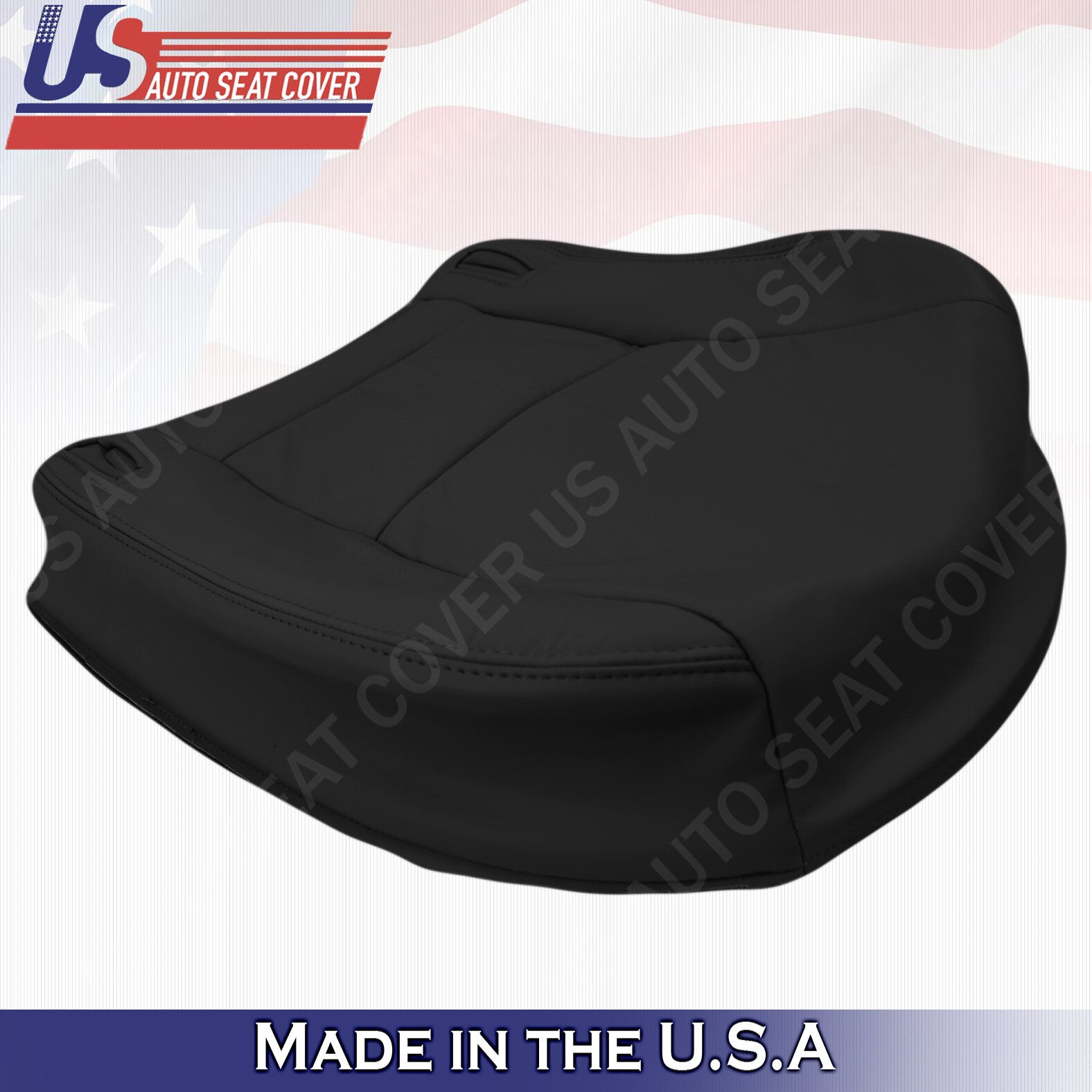 Black Driver Bottom Leather Seat Cover Fits 1997 1998 1999 2000 2001 Lexus ES300