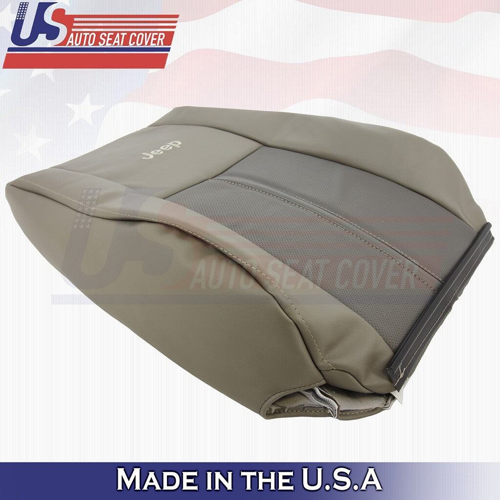 2005 2006 2007 Fits Jeep Grand Cherokee Driver Top Leather Seat Cover Tan