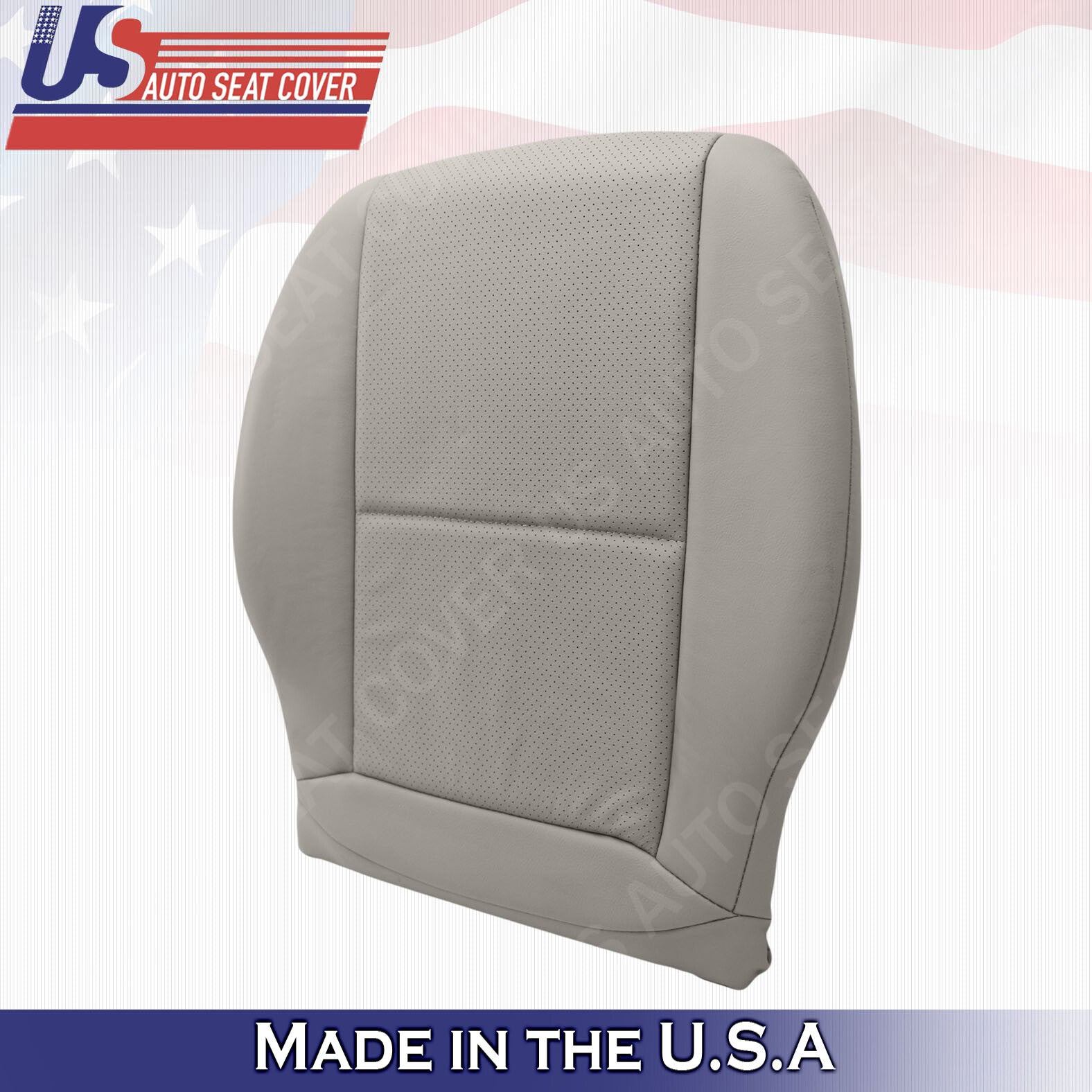 2008 to 2014 For Mercedes Benz C250 C300 C350 Passenger Bottom Seat Cover GRAY
