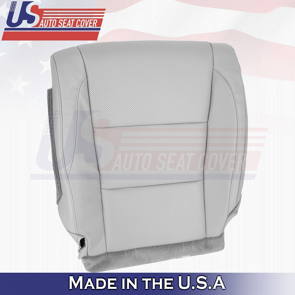 2014 to 2019 For Toyota Highlander Passenger Bottom Leather w/Perf Cover Gray