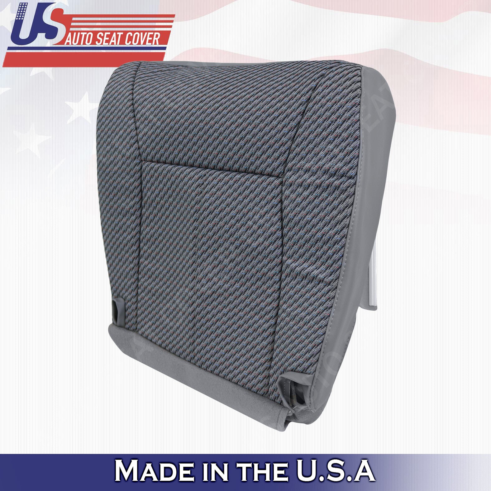 Passenger bottom Cloth Cover Gray 1998 to 2002 For Dodge Ram 1500 2500 3500 WT
