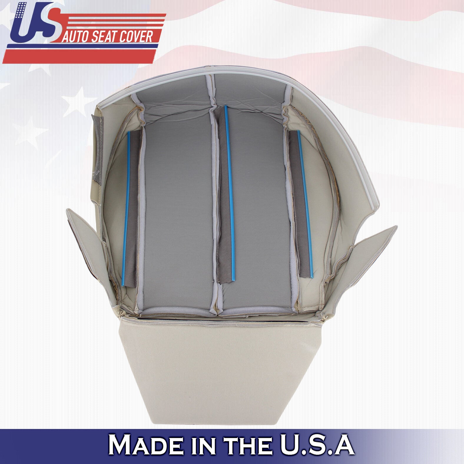 1999 to 2003 For Toyota Camry Solara Driver Passenger Leatherette Covers in Tan