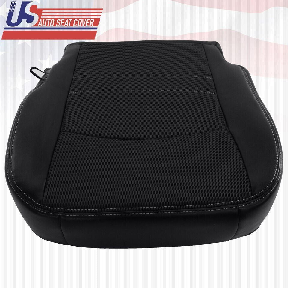 2011 2012 For Dodge Ram Sport Passenger Bottom &Top Cloth/Vinyl Cover Dk Gray
