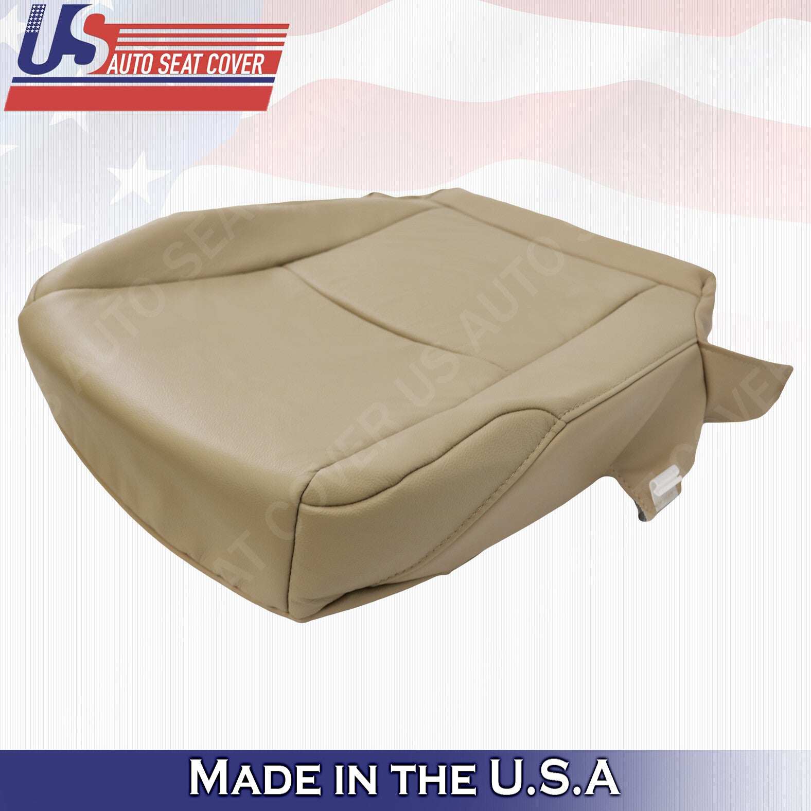 Leather Cover Fits 2010-2011-2012-2013-2014 Toyota 4Runner Driver Bottom In Tan