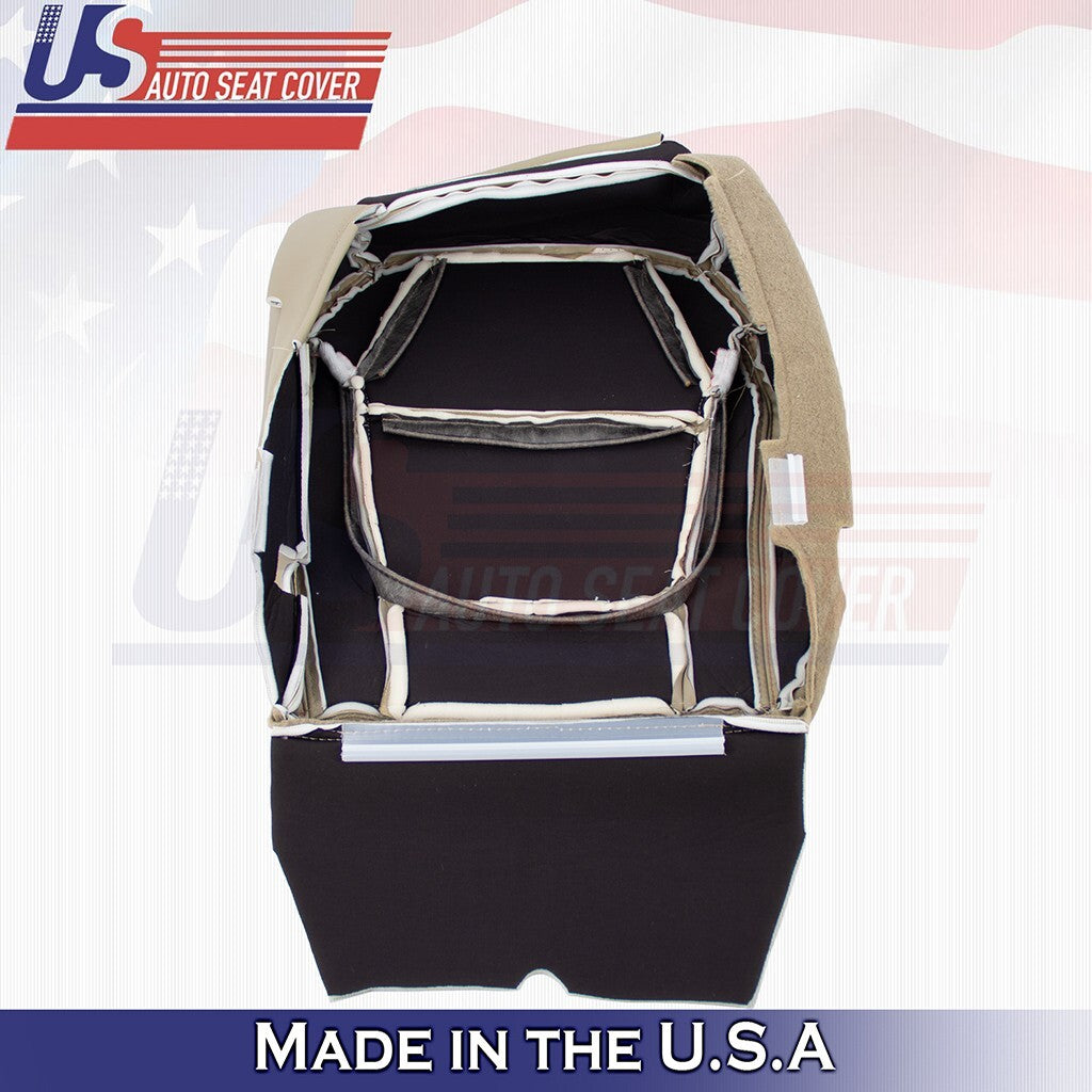2001 to 2003 For Acura CL TypeS Passenger Top&Bottom Leather Perf Cover Tan