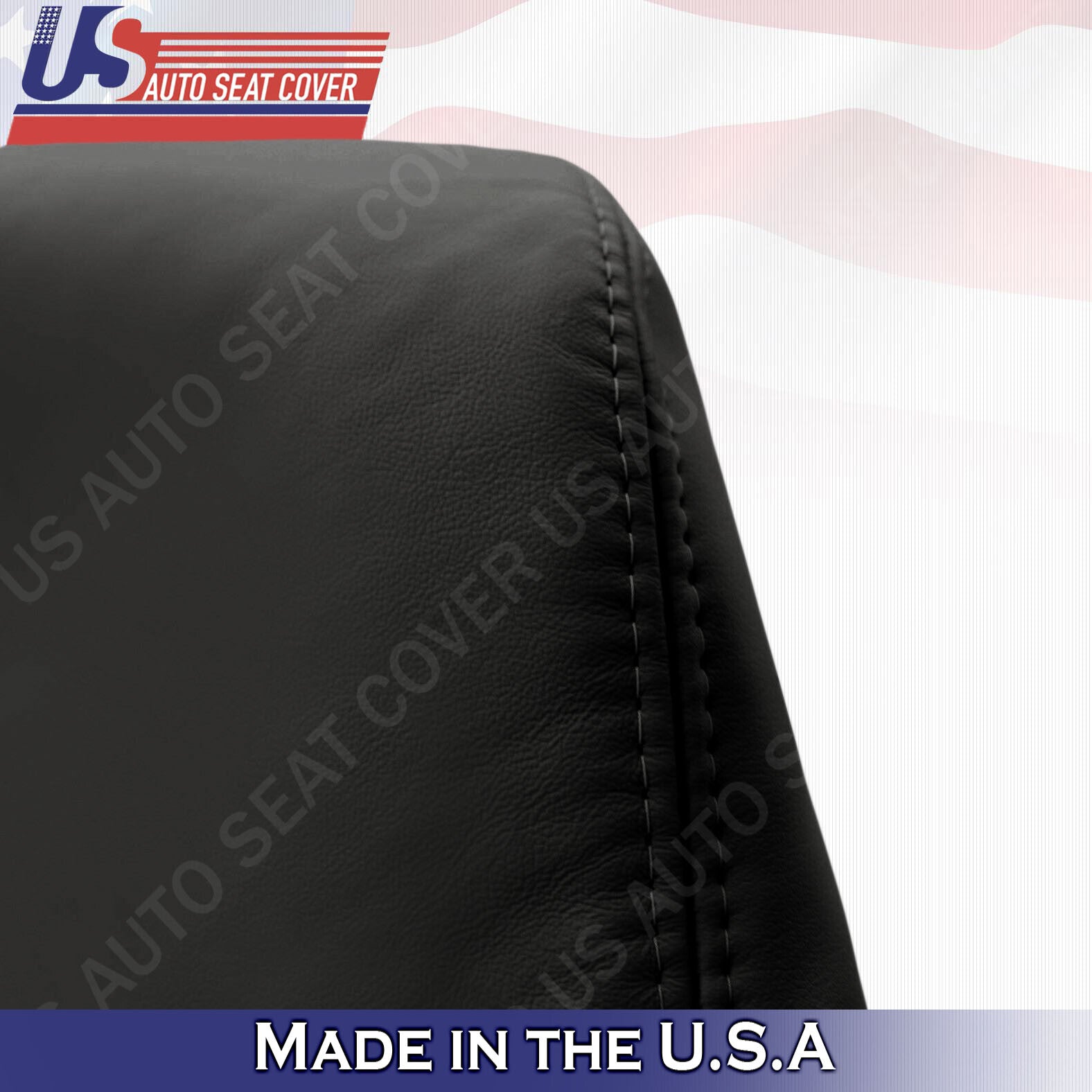 Fit 2002 to 2006 Lexus ES300 ES330 Passenger Set Top Bottom Leather Cover Black