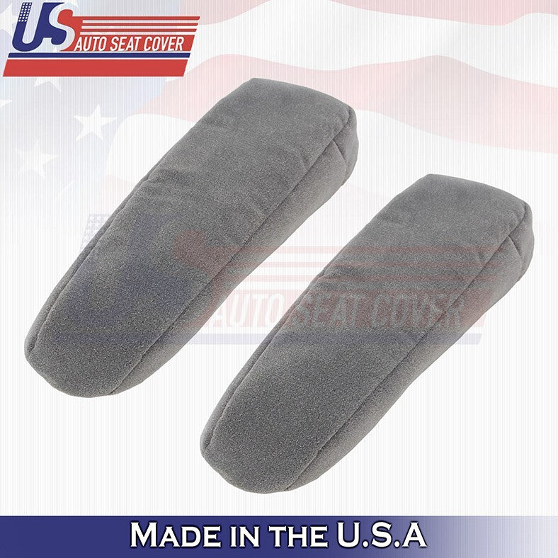 1992 93 94 95 1996 Fits Ford Bronco XLT Left & Right Armrests Cloth Cover Gray