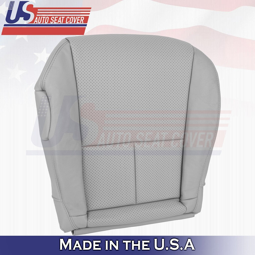 2003 2004 2005 Fits Infiniti G35 Coupe Right Bottom Leather Seat Cover Gray