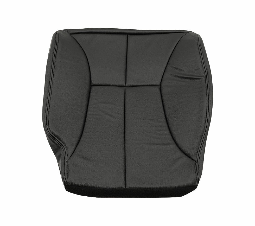 2001 2002 For Dodge Ram 3500 Driver Bottom Lean Back Vinyl Seat Cover Dark Gray