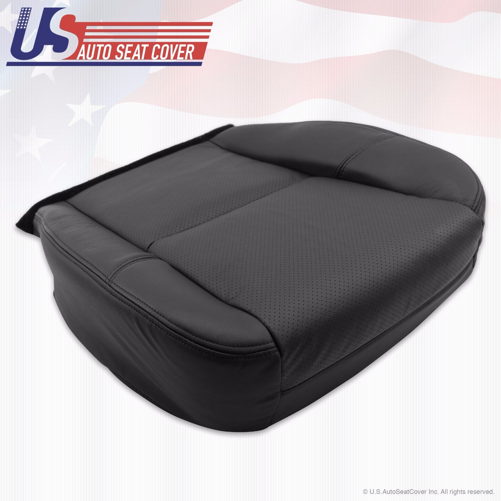 2009 to 2014 For Chevy Tahoe Driver Bottom Cover Perf Synthetic Leather Black