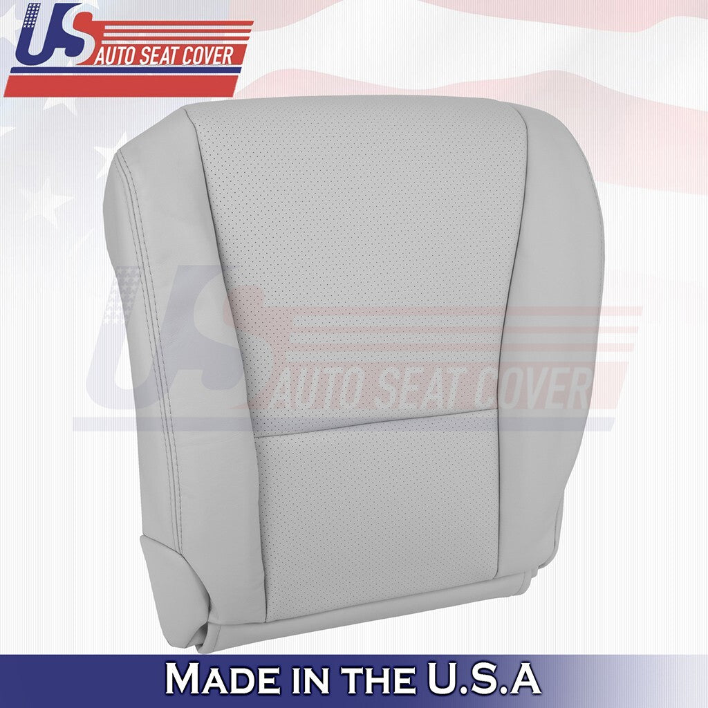 2007 to 2012 Fits Lexus LS460 LS600h Passenger Bottom &Top Leather Cover Lt Gray