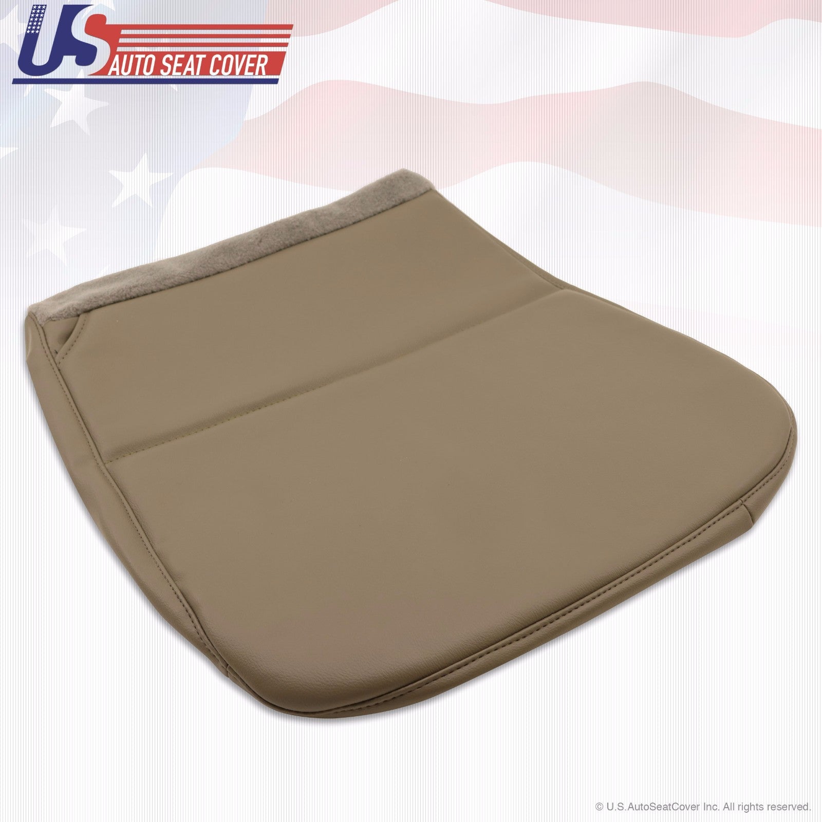 2010 Ford F250 F350 F450 F550 XL Driver Replacement Bottom Vinyl Seat Cover Tan