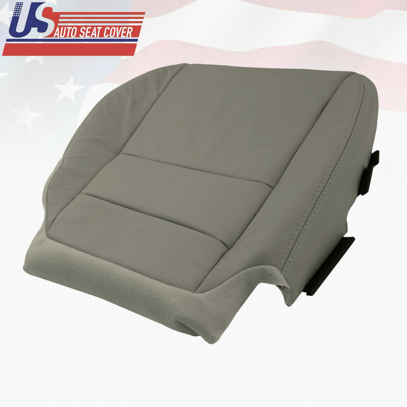 Fits 2007 2014 Acura MDX Driver Bottom Replacement Leather Seat Cover Taupe