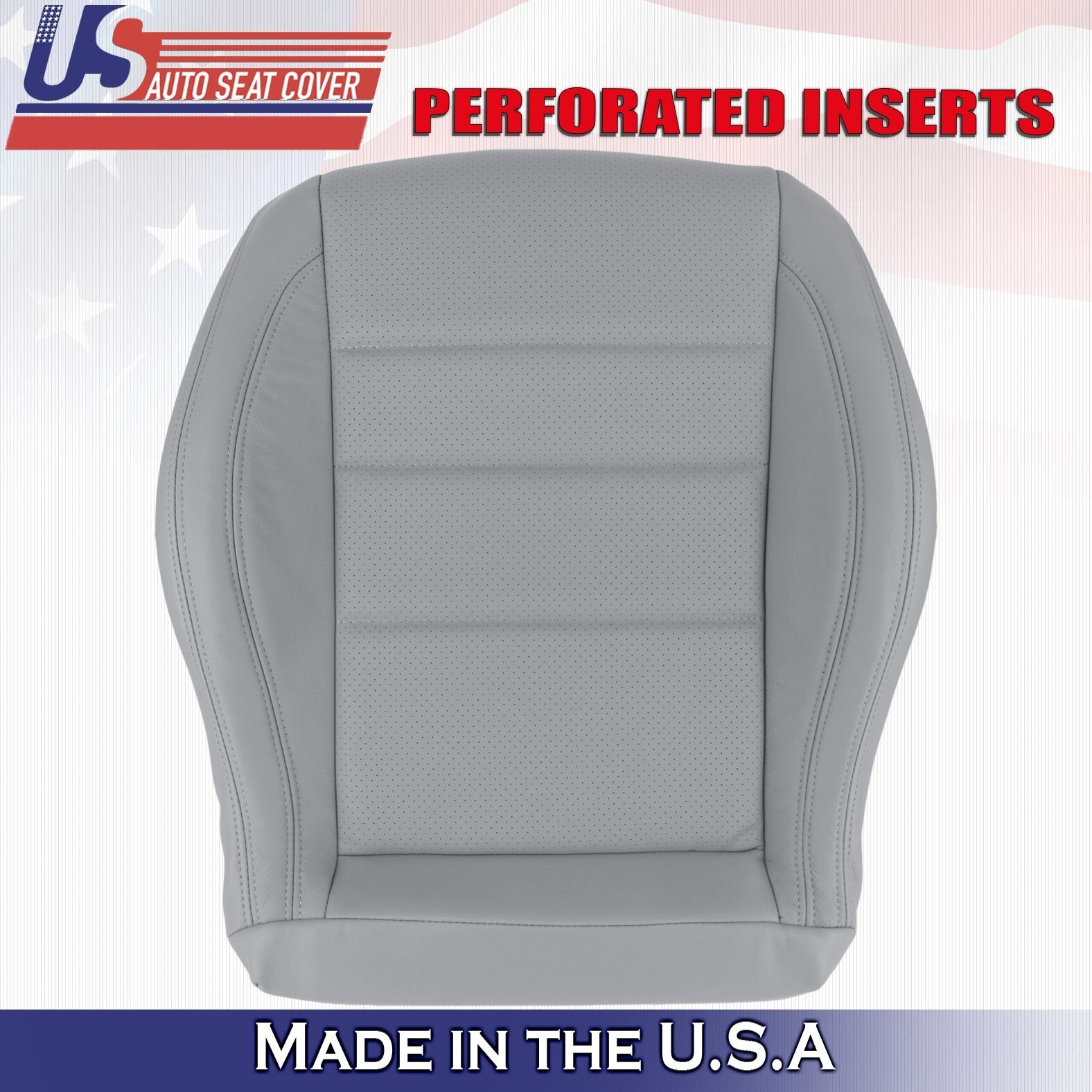 2012 to 2015 For Mercedes Benz C350 2Door Front Set Bottoms Leather Covers Gray