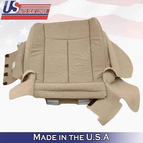 2007 to 2014 Fits Ford Expedition Front Set Tops & Bottoms Cloth Cover Camel Tan