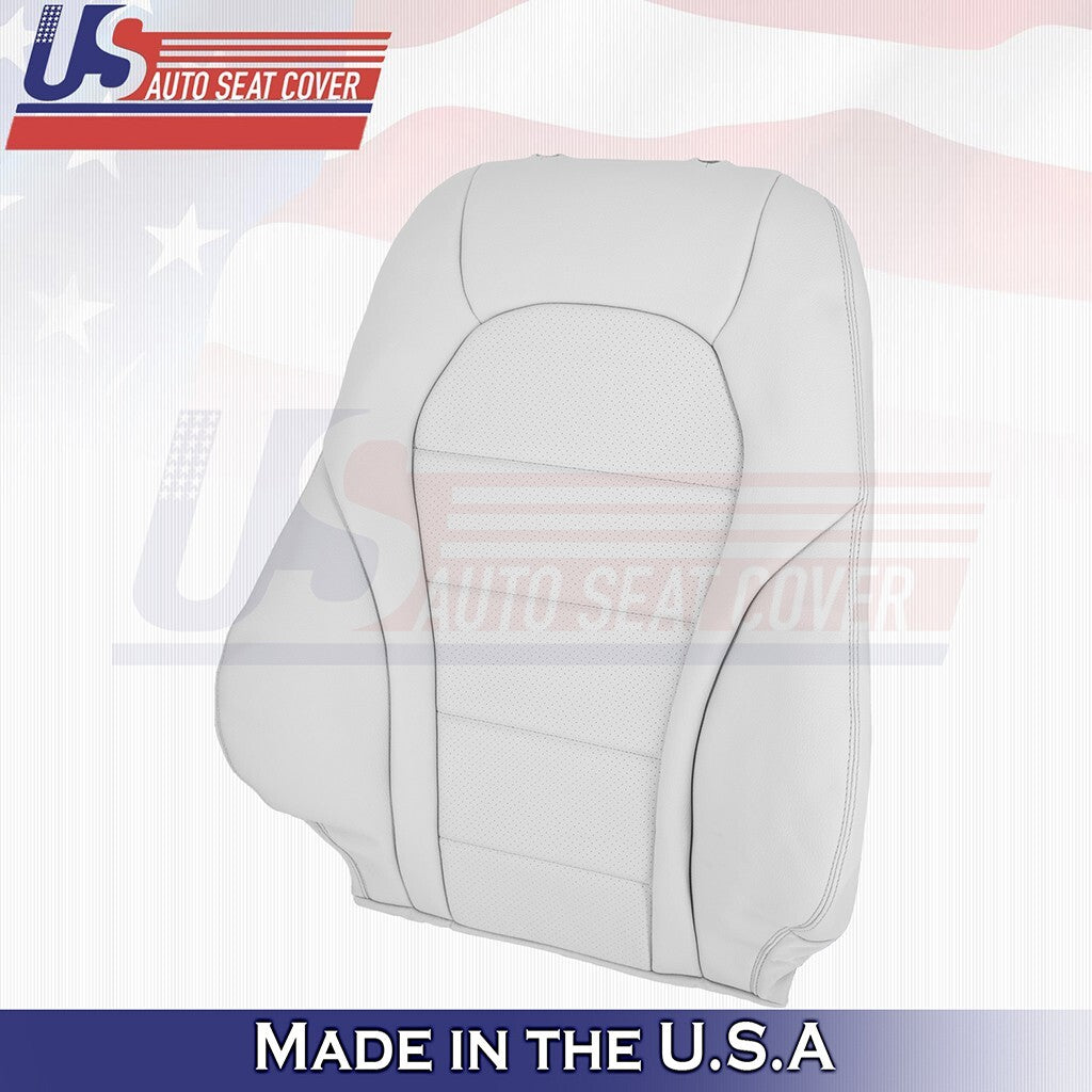 2015 2016 2017 Fits Mercedes Benz C350 Driver Top Perforated Leather Cover Gray
