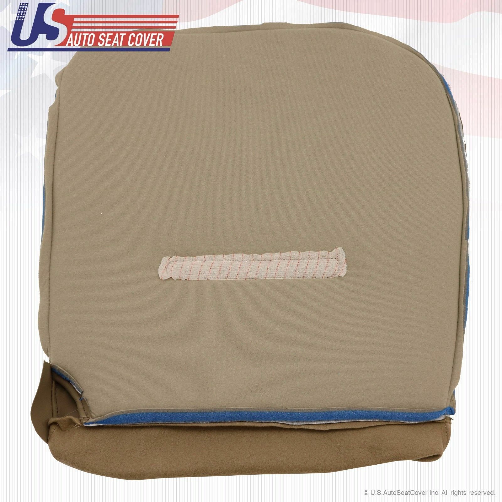 2002 to 2008 Fits Ford F250 F350 XL Driver Bottom Vinyl Seat Cover Pebble Tan