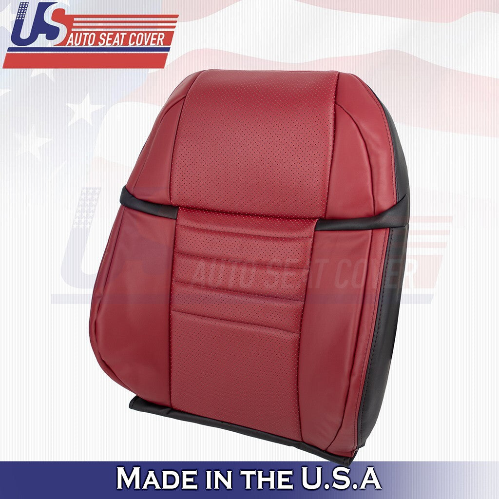 2017 2018 2019 2020 Fits Lexus GS350 F-Sport Driver Top Bottom Leather Cover Red