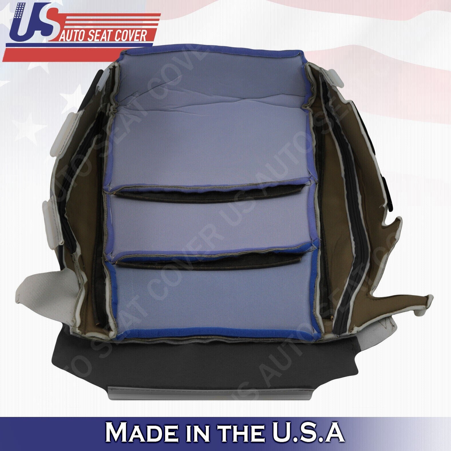 2011 2012 For Acura RDX Passenger Top & Bottom Synthetic Perf Leather Covers BLK