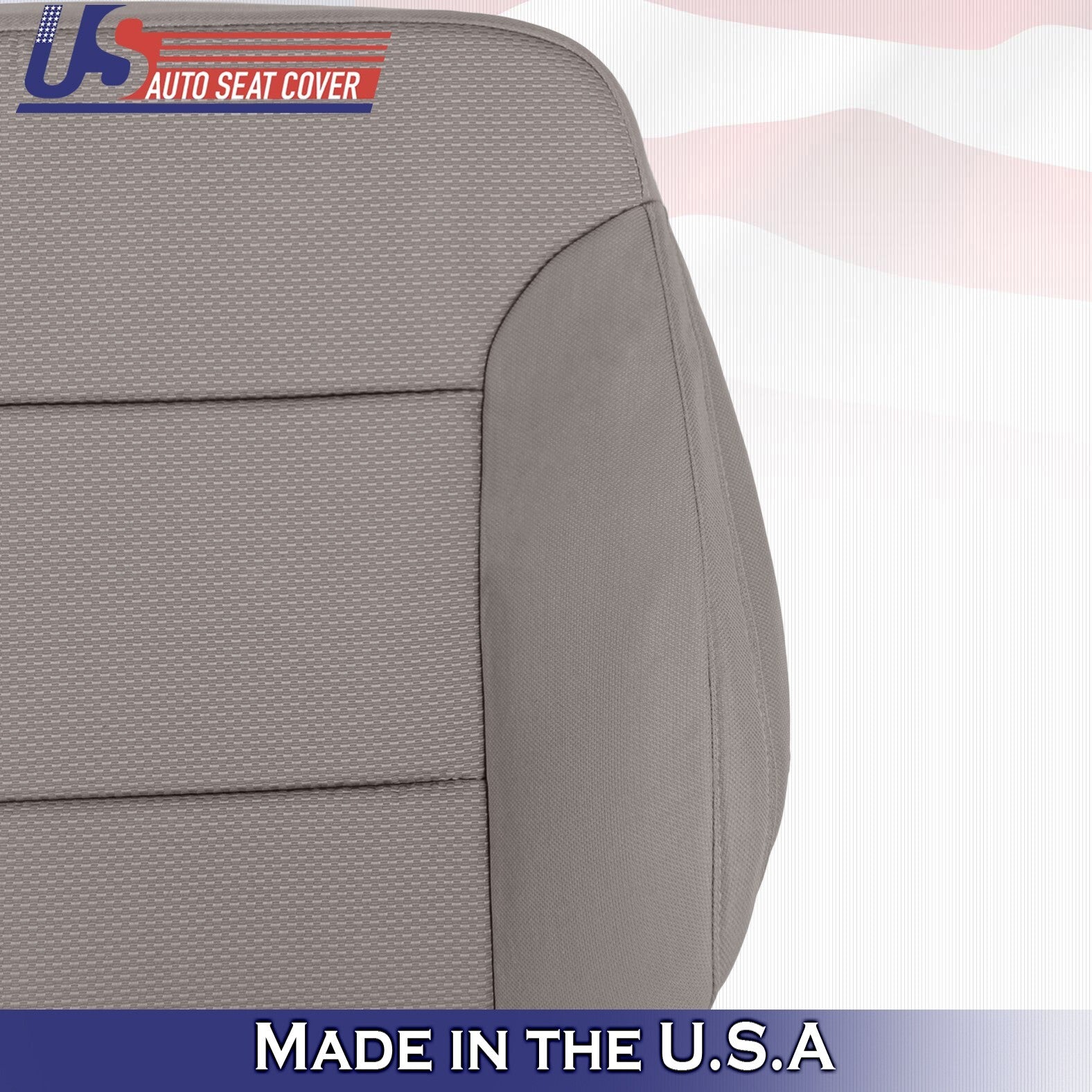 2014 to 2018 For Chevy Silverado 1500 Driver Side Top Cloth Seat Cover Tan